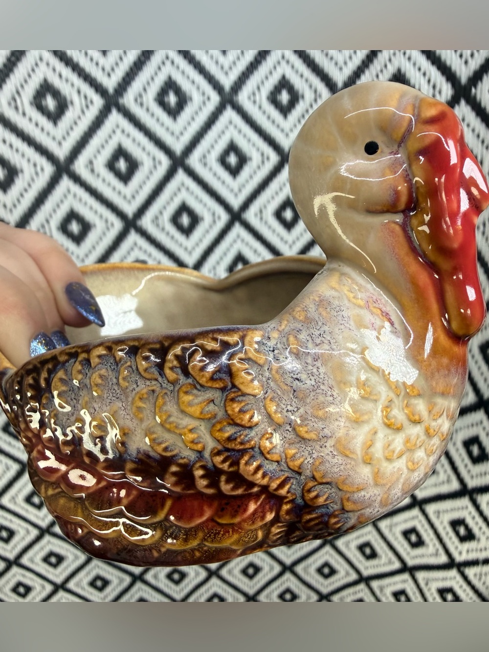 Harvest Turkey Better Home & Gardens Individual Gravy Boat